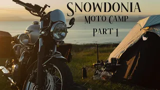 Solo Motorcycle Camping in Snowdonia Part 1