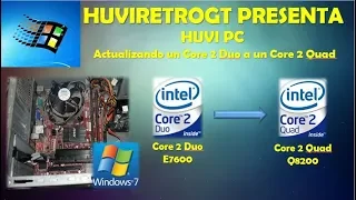 HUVI PC: Actualizando un Core 2 Duo a un Core 2 Quad