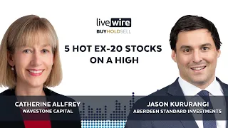 Buy Hold Sell: 5 ex-20 stocks on a high