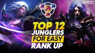 TOP 12 JUNGLERS TO RANK UP EASILY IN CURRENT PATCH