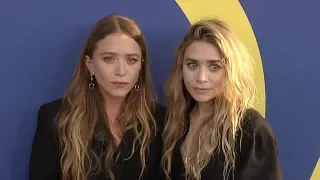 Mary Kate Olsen and Ashley Olsen at the 2018 CFDA Fashion Awards red carpet in New York