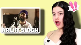 Nepali Girl Reacts To Arijit Singh Bekhayali Facebook Live REACTION | Rubishaa