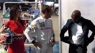 Mobil 1   'Carwash' stunt ad with Jenson Button