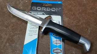 Harbor Freight Gordon 6" Camping Bowie Knife Review