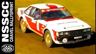 Classic Celica Rally Car at Volksmuller Rally Sprint