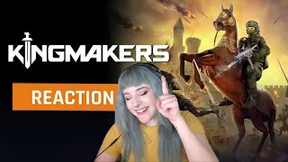 My reaction to the Kingmakers Official Wreak Havoc Trailer | GAMEDAME REACTS