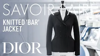 Knitted 'Bar' Jacket Savoir-Faire