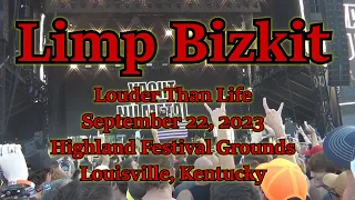 Limp Bizkit @ Louder Than Life 2023 in Louisville, Kentucky (COMPLETE SET)