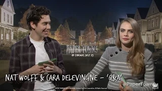 Paper Towns [Nat Wolff & Cara Delevingne - 'Q&A' Featurette in HD (1080p)]