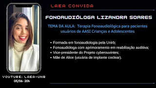 Aula 05/06: Fga. Lizandra Soares- LAEA