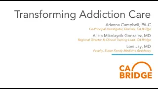 Transforming Addiction Care in the Emergency Room Setting | 2021 CQI Webinar - 3