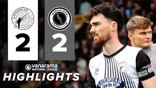 Heed play out frustrating draw in National League opener 🤝 | Gateshead 2-2 Boreham Wood | HIGHLIGHTS