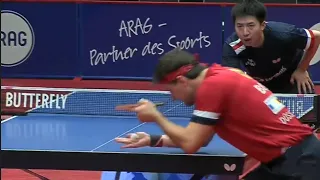 SF | Timo Boll vs Fang Bo | European Champions League Highlights