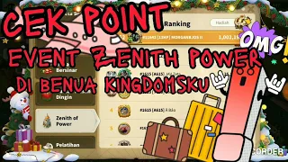 cek point event Zenith power di benua KD 1609-1616 skin legend calva - rise of kingdoms