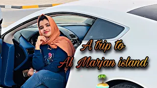 Travel vlog #8 Al marjan island | Rak| a man made island | time travel | travel hacks | explore |