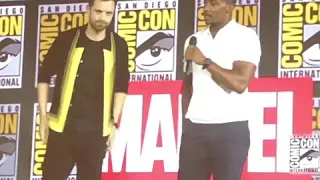 Sebastian Stan and Anthony Mackie at the Comic Con San Diego (July 20, 2019)