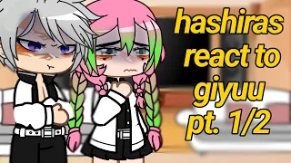 hashiras react to giyuu's backstory // gacha club // gcrv // READ DESC // pt 1/2