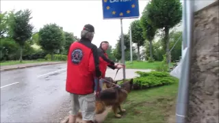 Funny border crossing: VALKA Latvia - VALGA Estonia