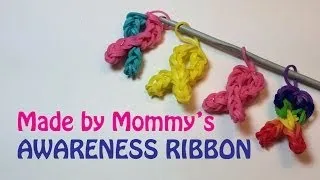 Make Your Own Awareness Ribbon Charm Without the Rainbow Loom