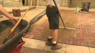 Compaction of Clay Pavers