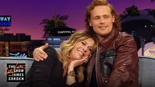 Sam Heughan's Biggest Fan is Rita Wilson (and Her Friends)