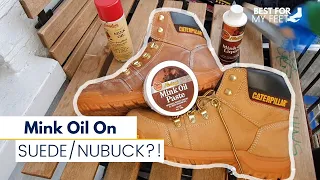 Will Mink Oil RUIN Suede Or Nubuck Leather Work Boots? (My Experience)