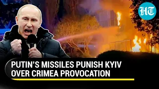 Russia Bombards Kyiv After Ukraine Attacks Crimea, Belgorod; Slams 'Zelensky's Terrorist Regime...'