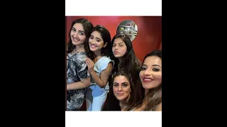 Shivangi joshi with jannat zubair, Ashnoor Kaur,Mohena,Aditi Bhatia,Shivi with her besties👭||#shorts