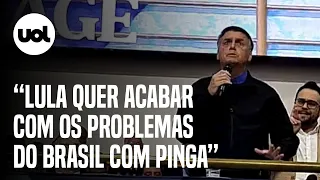 Bolsonaro ironiza que Lula teria solução para a guerra entre Rússia e Ucrânia