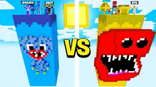 ЧАНК БОКСИ БУ vs ЧАНК ХАГГИ ВАГГИ В МАЙНКРАФТ! PROJECT PLAYTIME BOXY BOO HUGGY WUGGY MINECRAFT!