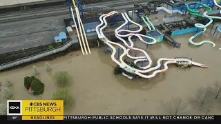 Pittsburgh water park floods