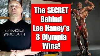 The Secret Behind Lee Haney's 8 Olympia Wins! (Finally REVEALED!!!)