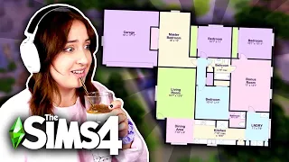 Using The Sims 4 to recreate a floorplan so bad it should be illegal