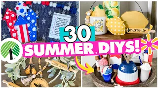 30 BEST Summer DIYs & Decor Ideas! ☀️ Dollar Tree Outdoor Patio & Deck Decor 2023