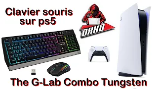 Clavier souris sans fil compatible sur ps5, pc et x box serie X