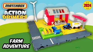 UNBOXING: 2024 Matchbox Action Drivers Matchbox Farm Adventure Playset with Moving Parts and Sounds