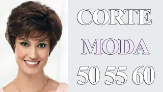 CORTES DE CABELLO CORTO DAMA 50+55+60+ AÑOS - TENDENCIAS DE CABELLO/PELO CORTO PARA DAMA