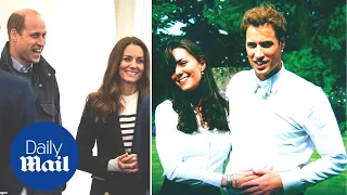 'It is you!' Funny moment Prince William and Kate Middleton bump into old St. Andrews friend