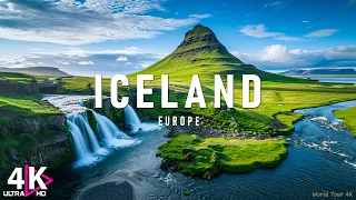 Iceland 4K Ultra HD - Relaxing Music With Beautiful Nature Scenes - Amazing Nature