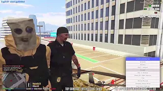 GTA 5 RP | Corrupt Officer Don Julio Throws Criminal Off Rooftop