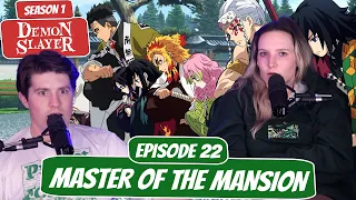 HASHIRA INTRODUCTIONS! | Demon Slayer Newlyweds Reaction | Ep 22, “Master of the Mansion”