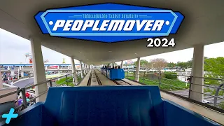 Magic Kingdom PeopleMover Full Ride in 4K |  Tomorrowland, Walt Disney World 2024