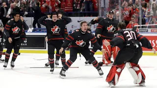 Team Canada All World Junior Championship Gold Medals