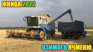 ЖНИВА 2022 ОЗИМОГО ЯЧМЕНЮ | КОМБАЇН ДНІПРО-350 / ГАЗ-53 | ЦІНИ НА ЗЕРНО НЕМАЄ | 08.07.2022 РІК