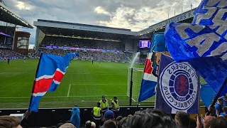 Safe Standing Trial In Ibrox | Rangers 1-2 Newcastle | 8000+ Away Fans For McGregors Testimonial