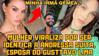 Gêmea da Andressa Suita ? Mulher viraliza por SEMELHANÇA Impressionante com ESPOSA do Gusttavo Lima