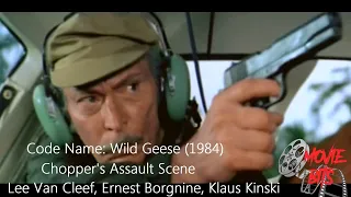 Code Name Wild Geese (1984) Chopper's Assault Scene!