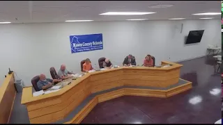 Mason County Schools Board Meeting August 8, 2023