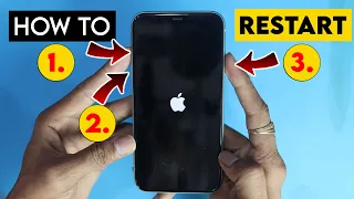 iPhone Ko Restart Kaise Kare | How to Restart iPhone | Easy way to restart/reboot any iPhones