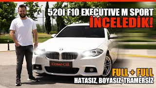 520i F10 Executive M Sport inceledik! Yanlamayı da unutmadık!